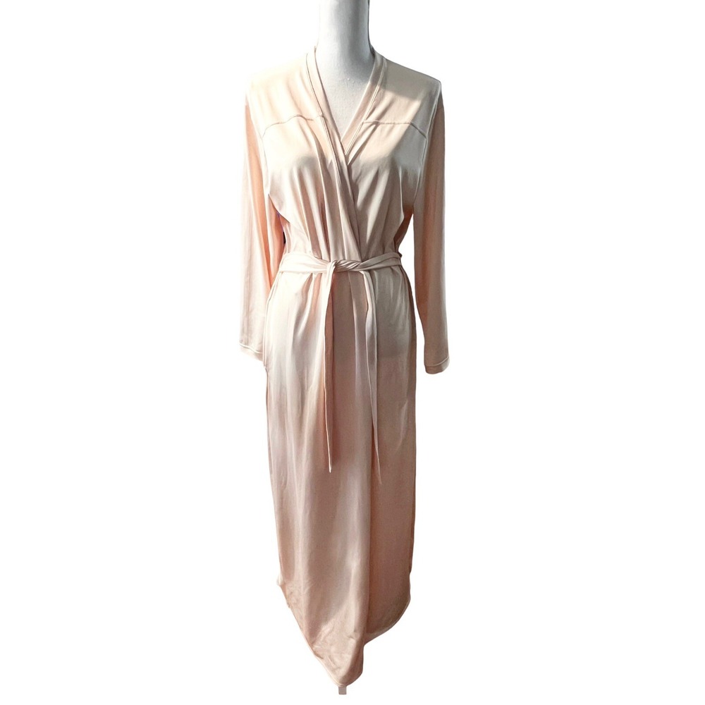 Vintage Inner Self Medium Thick Satin Pink Robe Bath robe